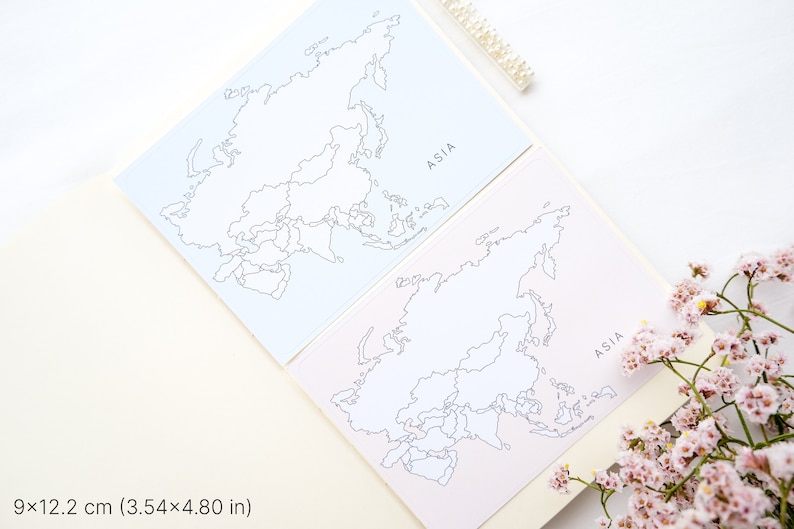 World Map Tracker Sticker Travel Tracker Map Travelers - Etsy