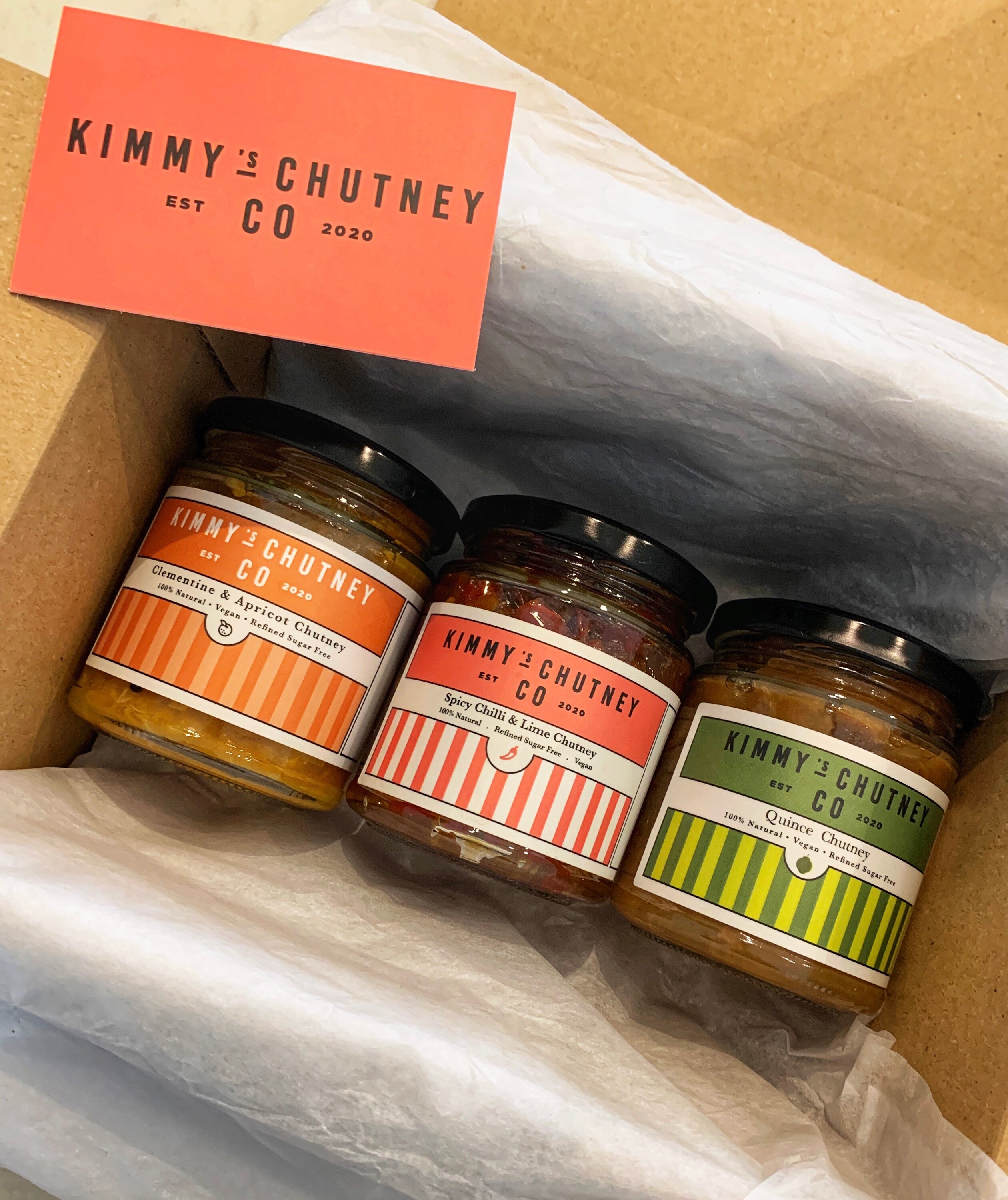 Bespoke Chutney Gift Set of of 4 Birthday gift homemade Etsy