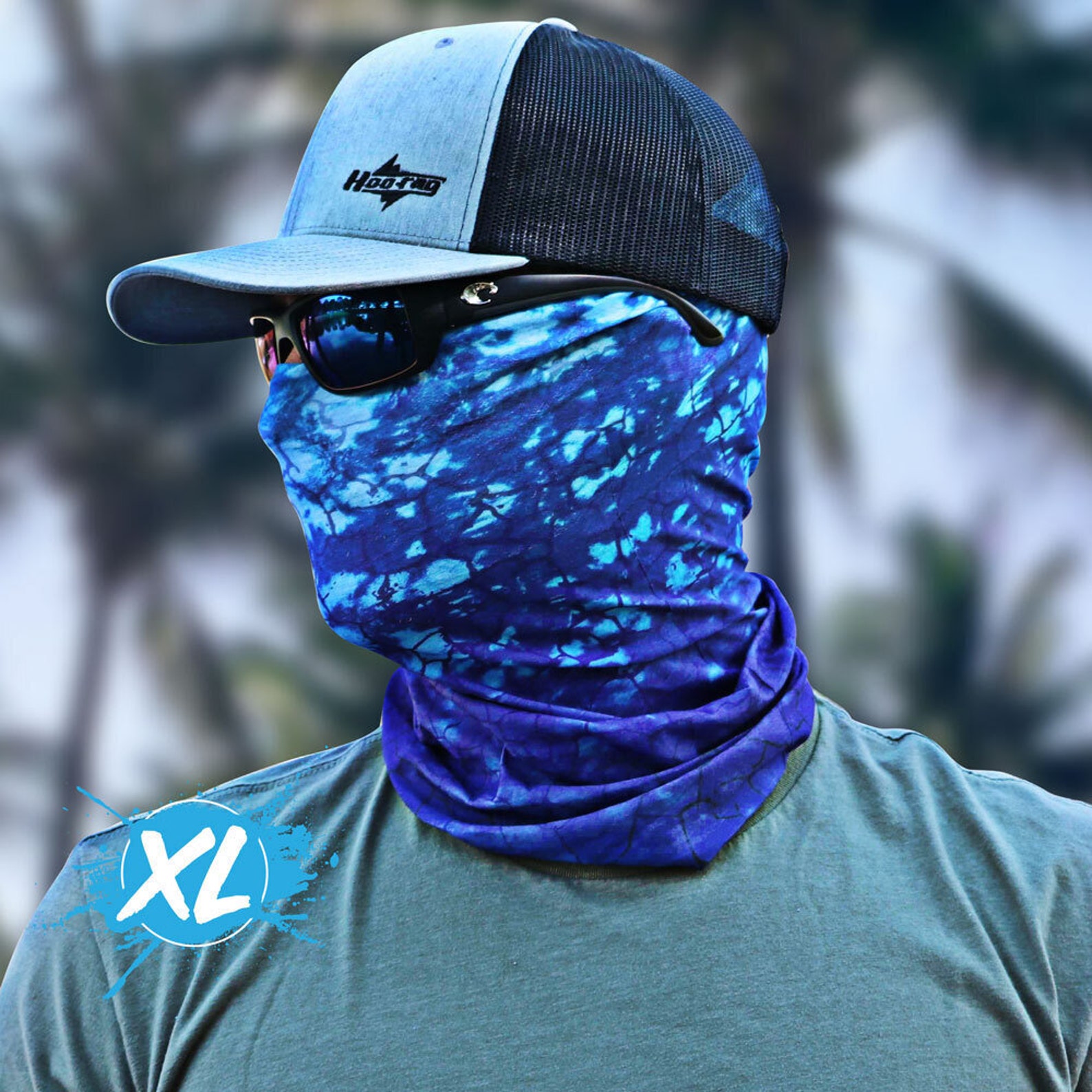 XL Fishing Neck Gaiter Fishing Buff Face Gaiter Sun Shield Etsy