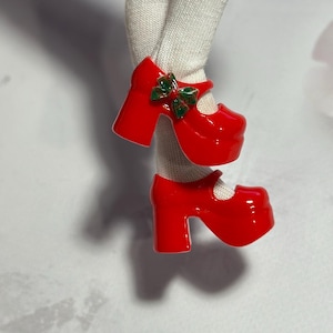 Blythe Doll Shoes: Handmade Mini Boots, Blythe Outfit Accessory