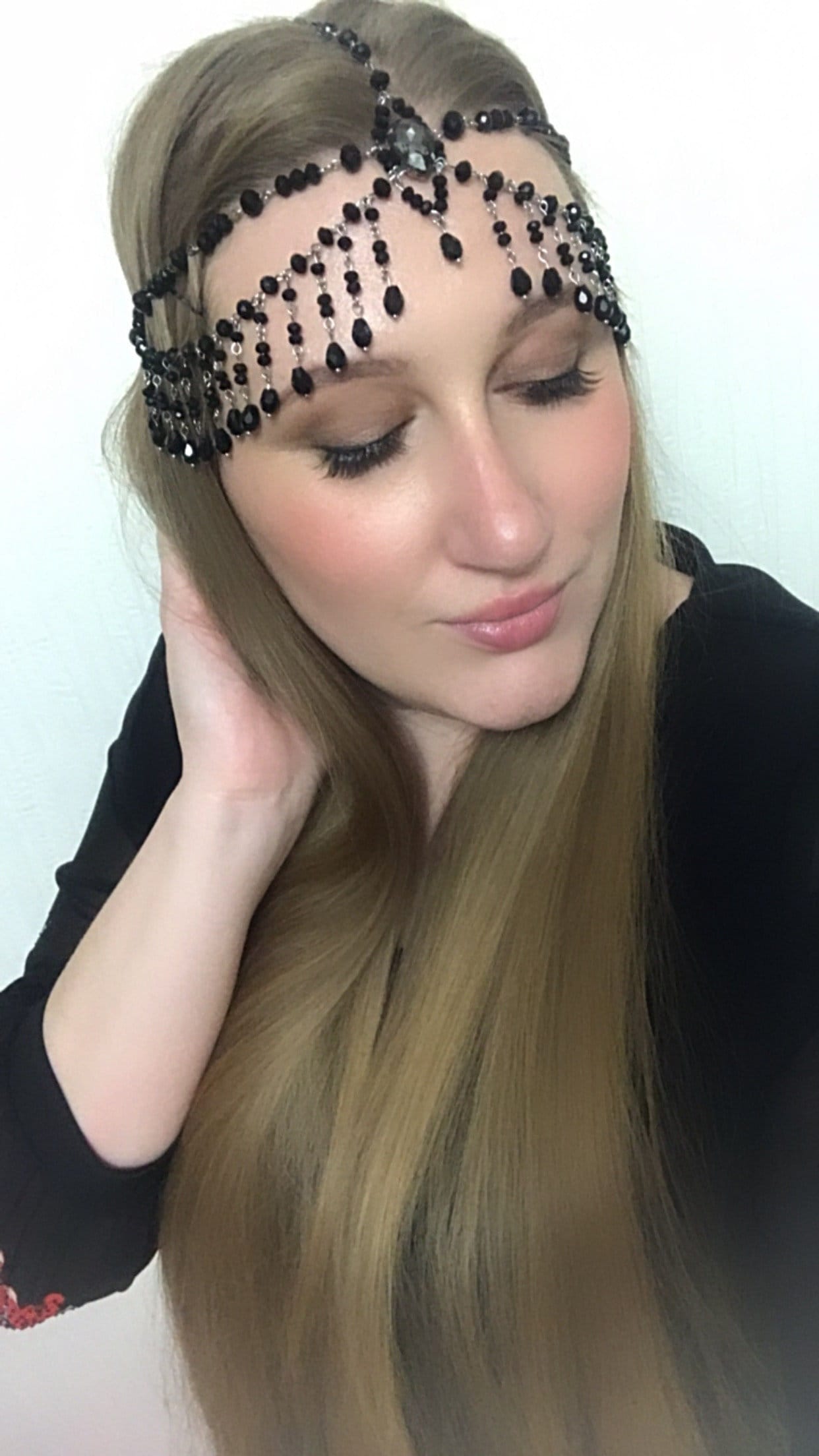 Black Hair Chain - Etsy Black Hair Chain - Etsy