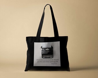 Inspirador 100% Algodón Eco Friendly Mercado Tote-Carryall-Cita Inspiradora-Empresario Regalo-Propietario de Negocio Regalo