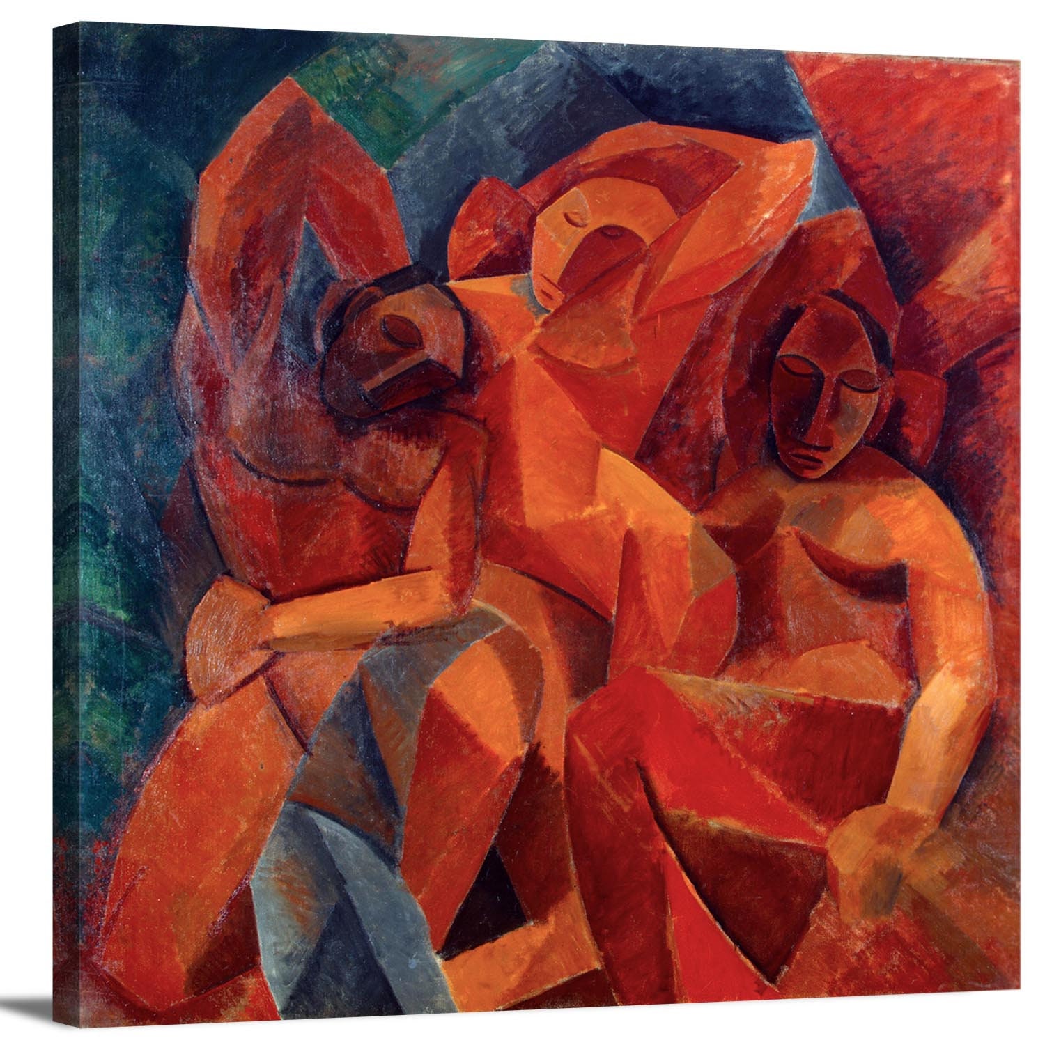 Three Women, 1908 by Pablo Picasso Classic Fine Art Abstract Three Women, 1908 by Pablo Picasso Classic Fine Art Abstract