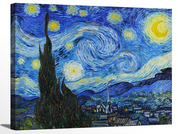 famous starry night painting