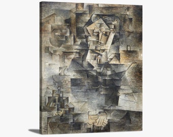 ARTCANVAS Portrait of Daniel-henry Kahnweiler 1910 Canvas Art
