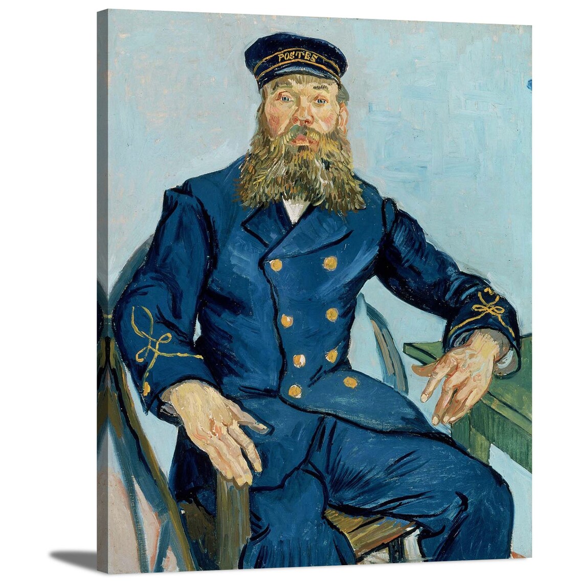 portrait of the postman joseph roulin portrait of the postman joseph roulin