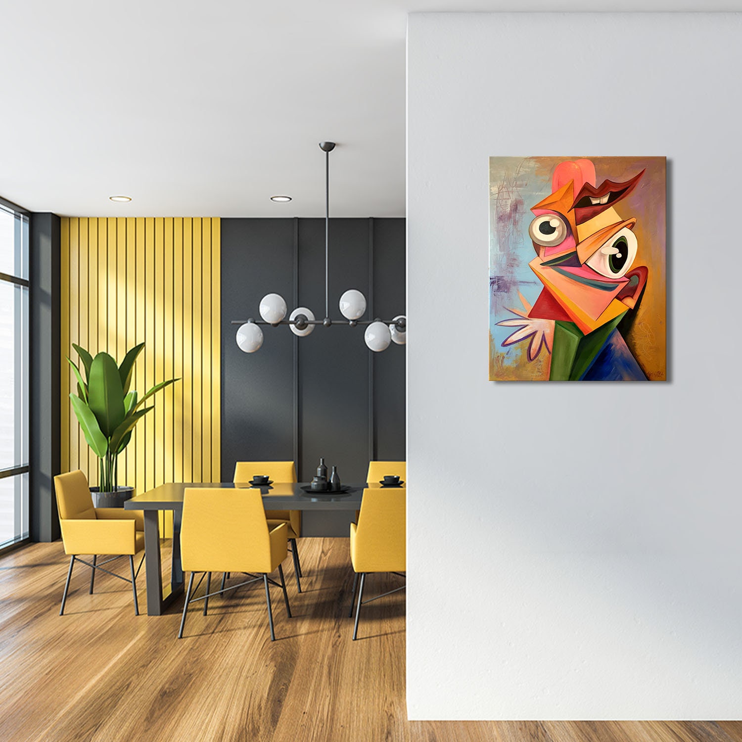 HYPEBEAST Pop Art Beautiful Modern Abstract Cubism People