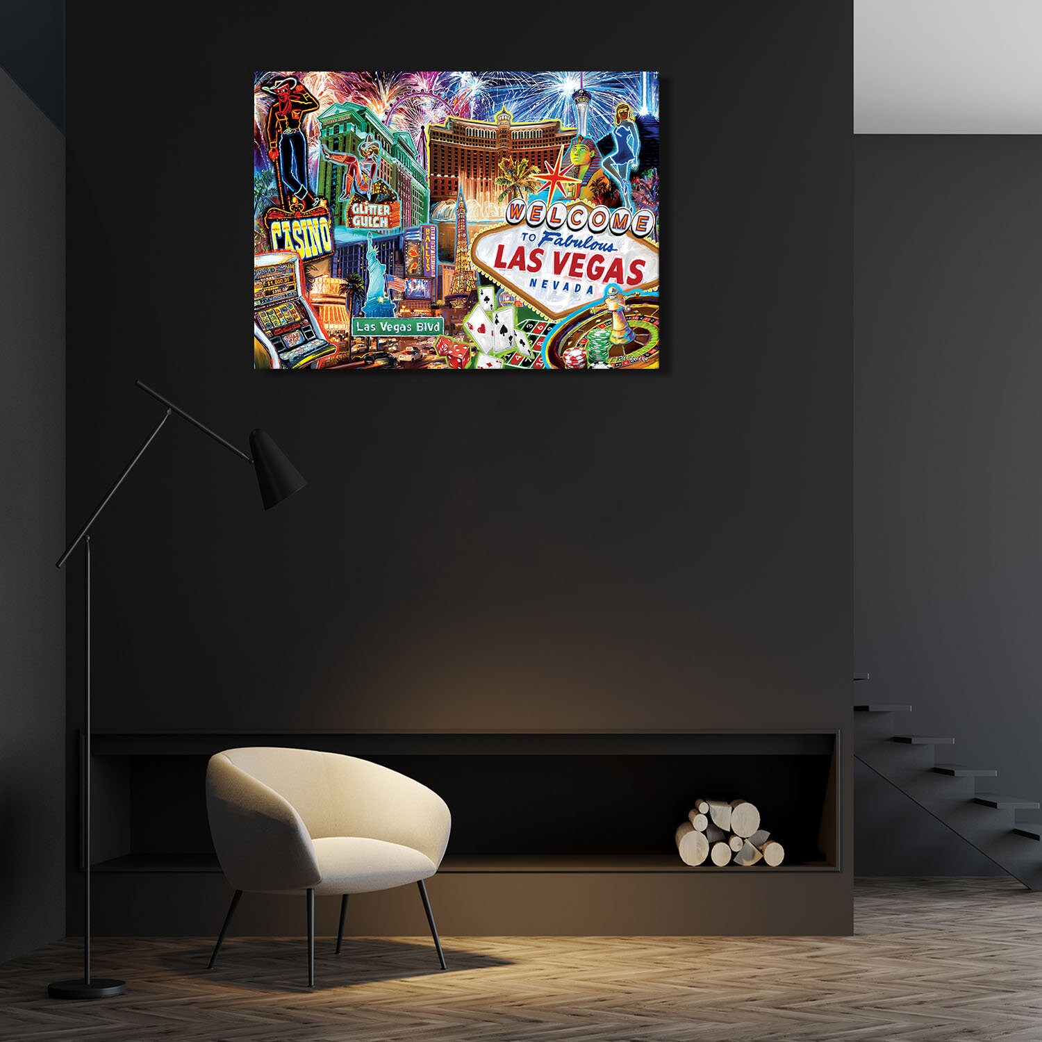 Big Shot Las Vegas Art Print for Sale by coffeebean