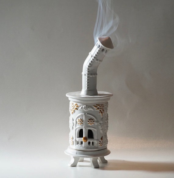小物 Richardson Ceramic Incense Burner White Ceramic Incense Burner – Richardson Shop