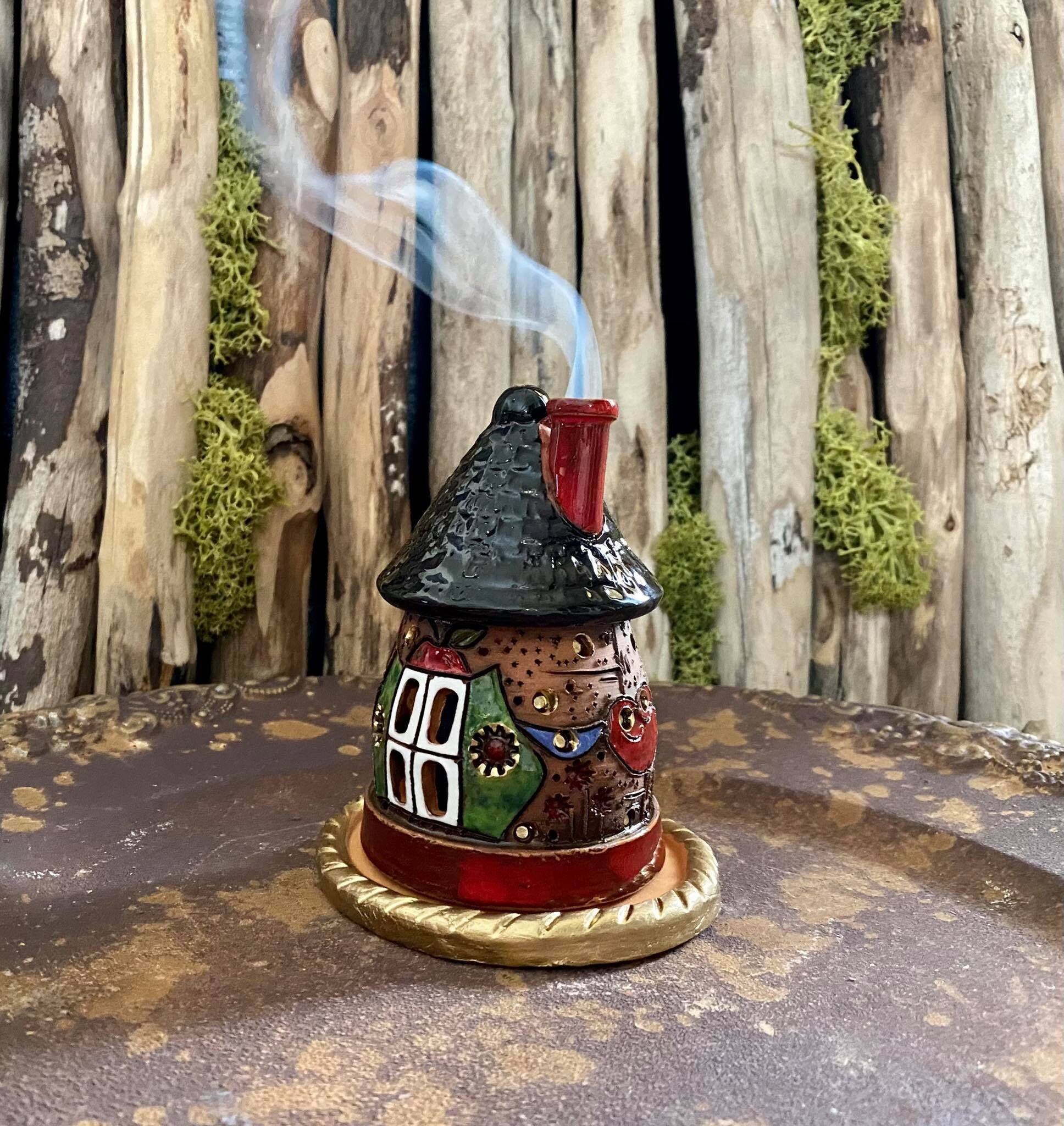 Clay Incense holdersOriginalunique House .Handmade Etsy