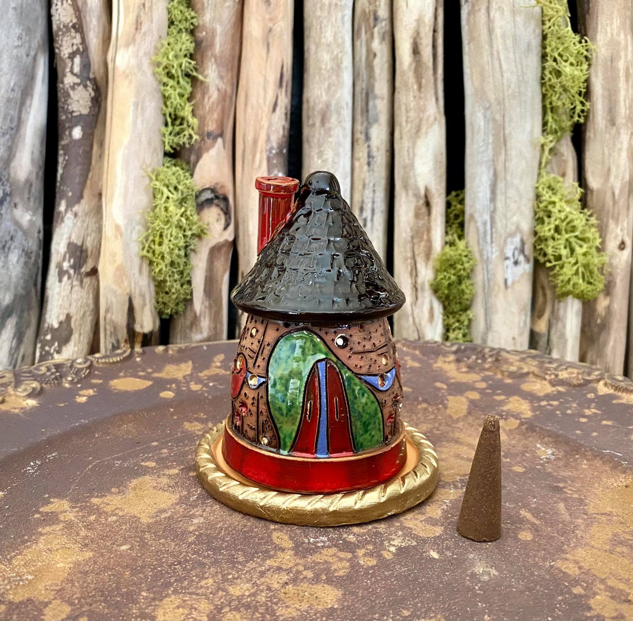 Clay Incense holdersOriginalunique House .Handmade Etsy