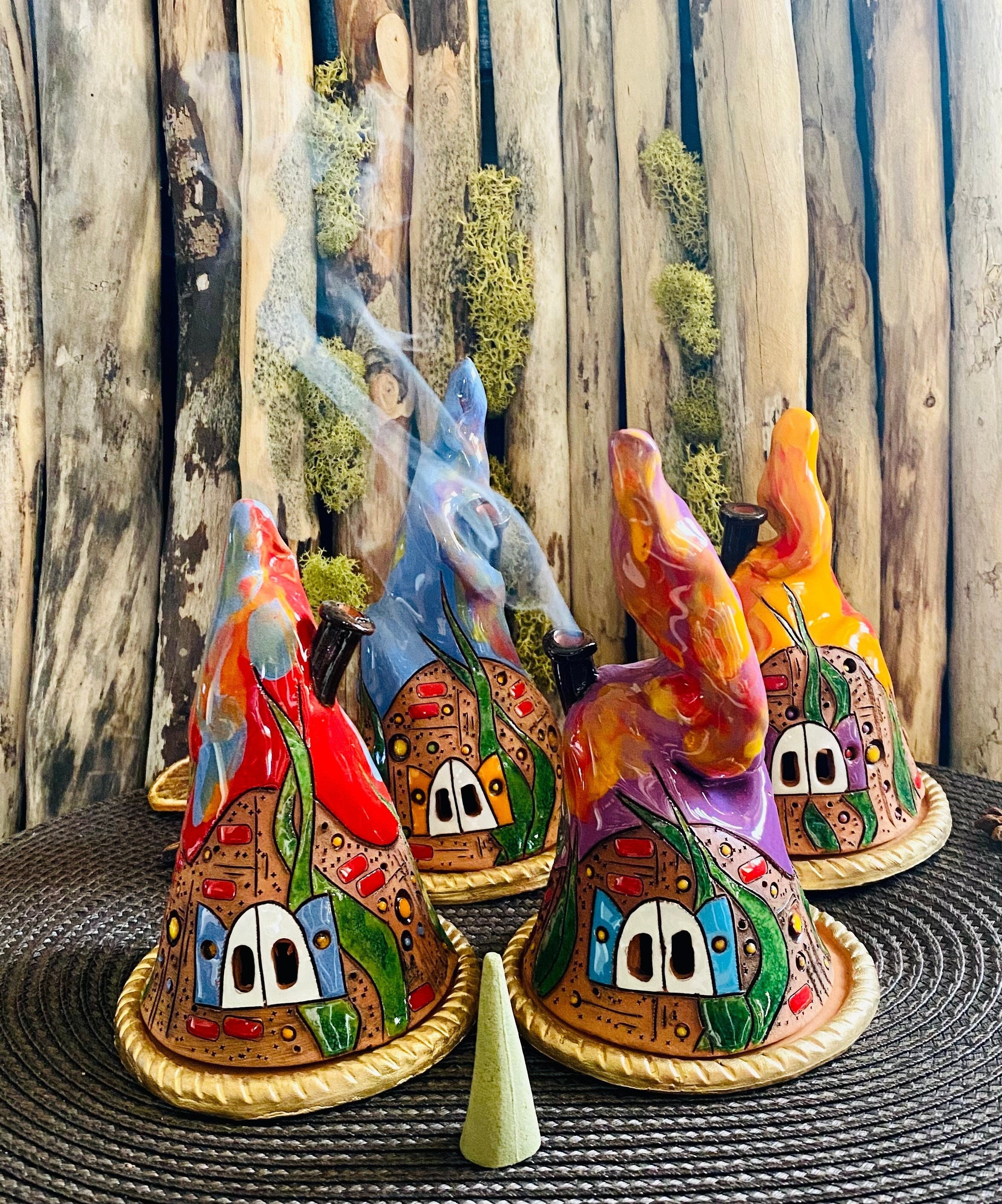 小物 Born To Chill Ceramic Incense Holder Born To Chill Ceramic