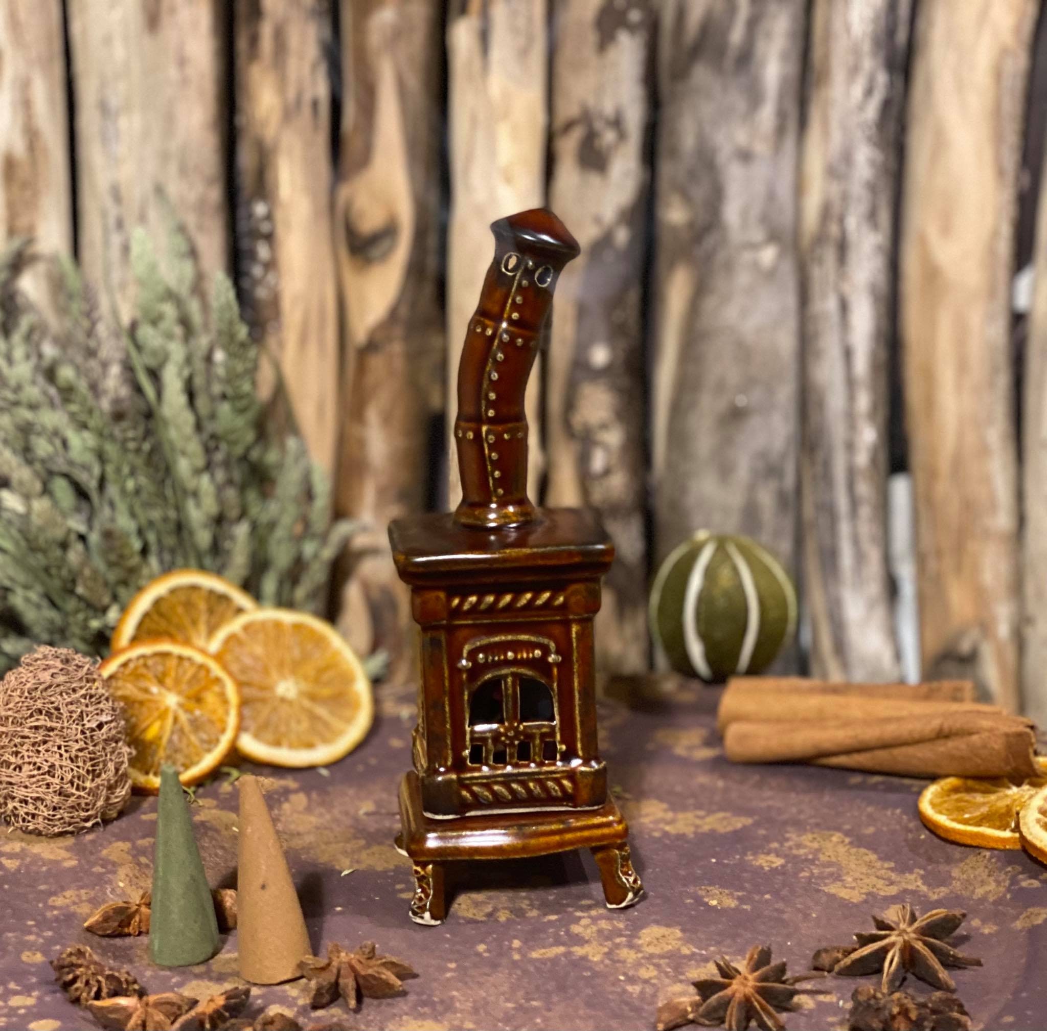 Magic Oven Design Ceramic Handmade Incense Holder. Cone Burner Home Decor . Room Decoration.handmade.home Gift.tealicht For Christmas