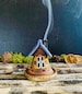 Incense holders-Original,unique  House .Handmade ceramic Summer Style.Incense cone burner home decor.Table decoration.Original.ClayLOVER 