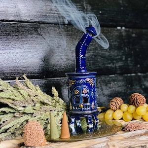 Brûle-encens conique pour four en céramique, décoration de parfum d'intérieur