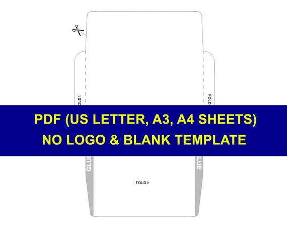envelope template envelope pdf printable envelope envelope etsy