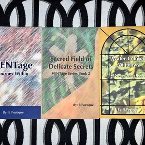 Zestaw VENTage 3 Book Bundle z książkami 1, 2 i 3: Książki poetyckie B.Poetique