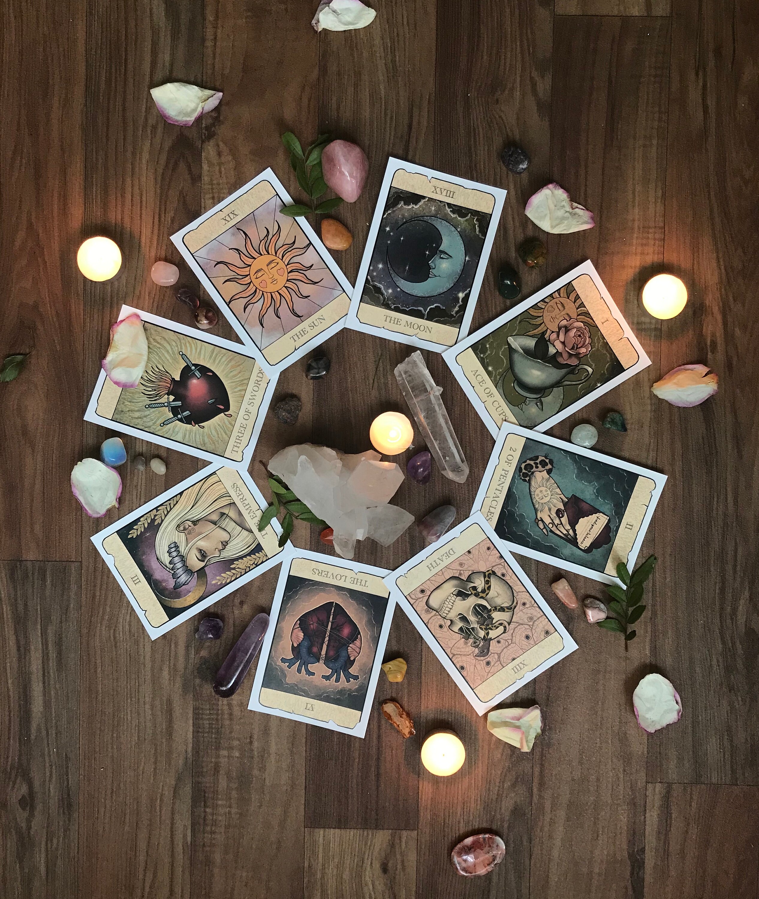 FULL SET Tarot Card Etsy