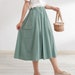 see more listings in the Cotton Linen Skirts section