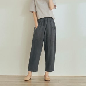 Winter/Fall Heavier Cotton Pant Loose Wide Warm Pants , I can make All Pants out of thick cloth