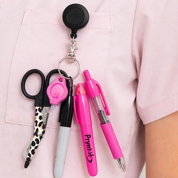 Mini-Abzeichen Reel Accessoires Set | Pflegerinnen Accessoires | Niedliche Badge Reel Charms für Krankenschwestern, Lehrer & Büro | Mini-Werkzeug Kawaii Add-Ons