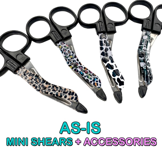 Budget Trauma 4 Mini Shear Scissors, Please Read , AS IS SHEARS , Nurse  Badge Accessories, , Permanent Marker, Dry Erase Marker 