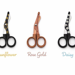 Badge Reel Accessory Set – 4" Mini Trauma Shears, Highlighter, Pen, Marker – Choose Style image 5