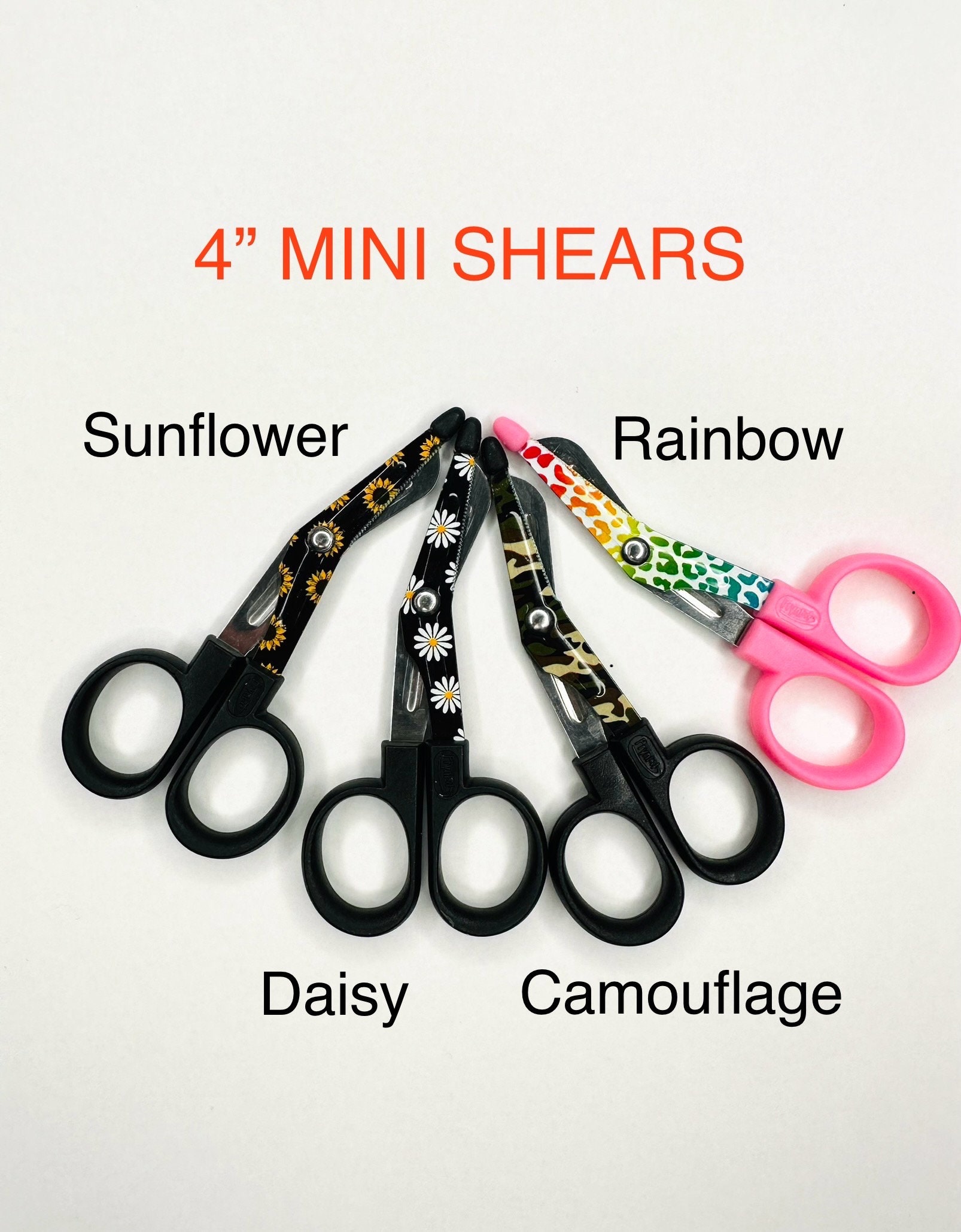Chumia 3 Pcs Stainless Steel Scissors Compact Pocket Size Nursing Scissors  with 3 Retractable Badge Reels Stainless Safety Bandage Scissors Badge Reel  Clip for Sewing Cloth General Use (Fresh Color) : Industrial & Scientific 