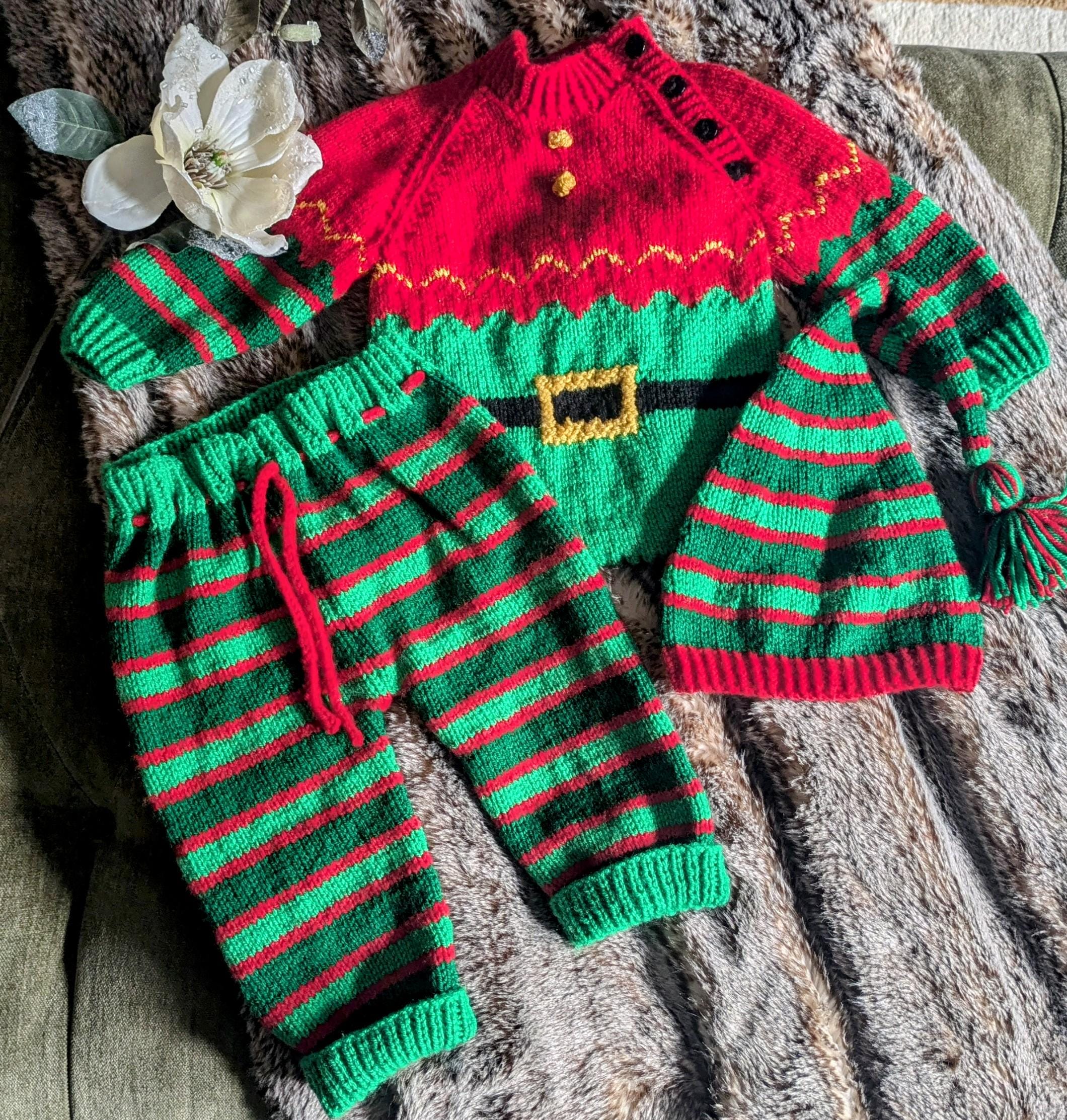 Pull De Noël Pour Garçon 6-12 Ans - Col Rond, Design Festif, Chaud Et Confortable - Hiver
