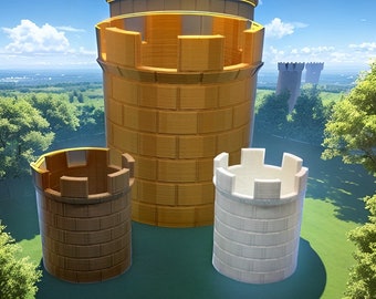 Fioriera per piante grasse Castle Tower