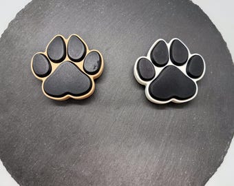 Dog Paw Fidget Clicker, 5-Click Paw Print Clicker, 3D Printed Clicky Desk Toy, Sensory Fidget Clicker, Dog Lover Gift, ADHD Desk Fidget