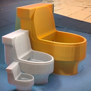 Toilet bowl Succulent Pot, Air Pot