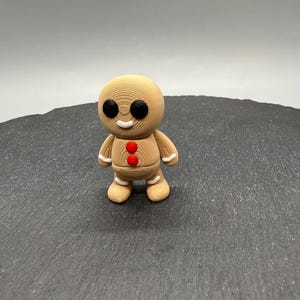Articulated Christmas Gingerbread - Fidget Friend Animals, Baby Animals, Zou3D Mini Animals