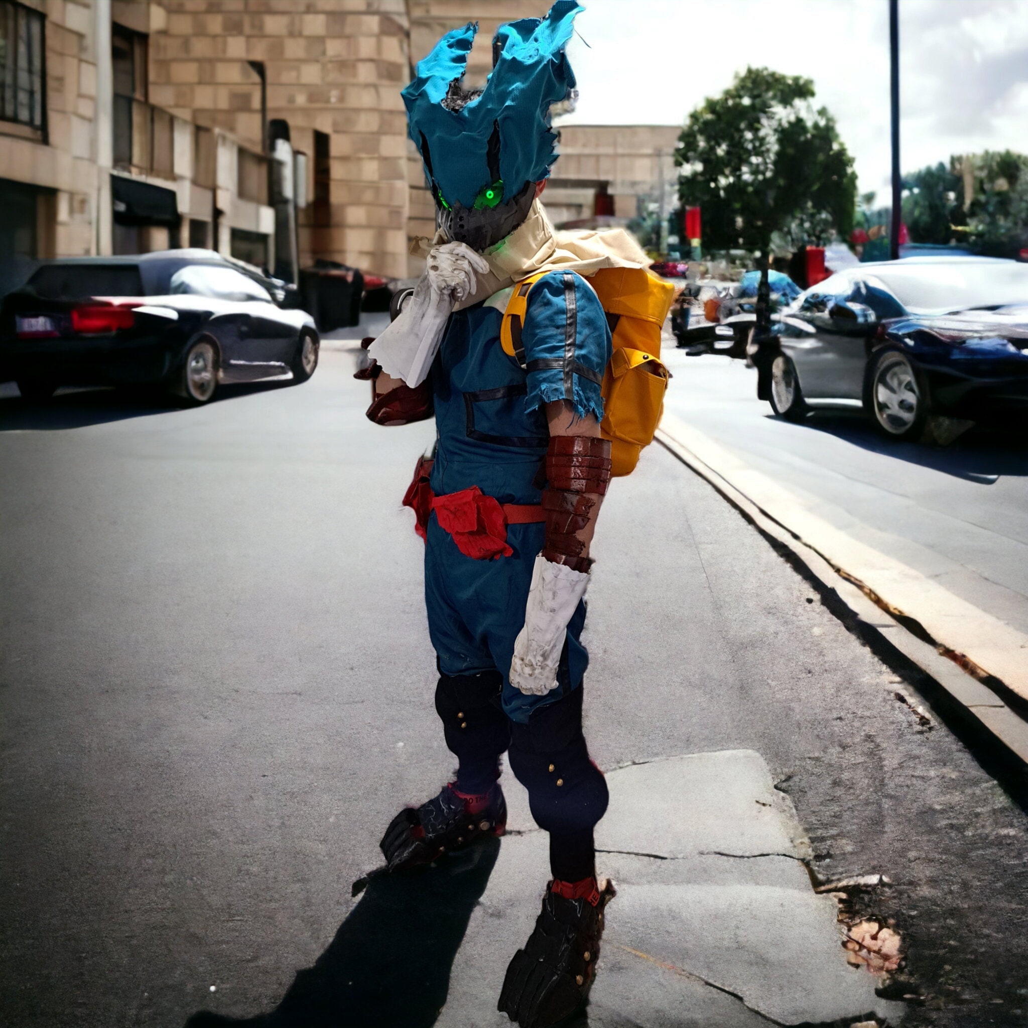 Vigilante Deku Mask 3d Print File Etsy