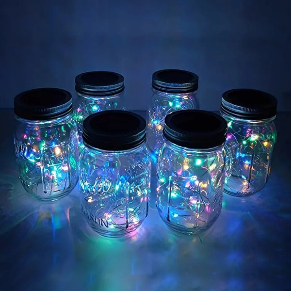 Multicolor Fairy Lights - 9.8 Ft - Micro Starry LED - Waterproof Copper Wire String Lights - Battery Operated