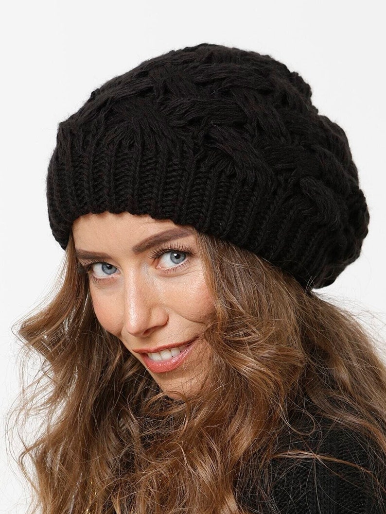 Bonnets souples pour femme, 10 couleurs différentes, Bonnet tricoté pour femme, respirant, chaud et doux, Bonnets d'hiver pour femme, RGU image 3