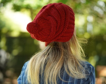 Bonnets pour femme, Bonnet tricoté pour femme, Bonnets d'hiver chauds et respirants disponibles en différentes couleurs, Bonnet souple et doux, Idées cadeaux