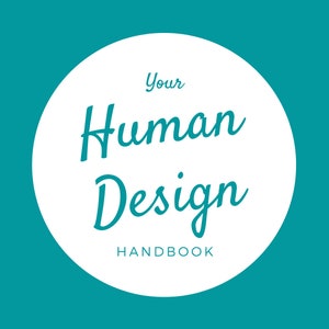 Custom Human Design Chart Handboek: 60 + Pagina gepersonaliseerde PDF Plus Werkbladen