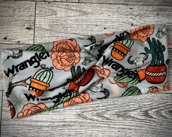 Wr@ngler Boho Twist Headband-western
