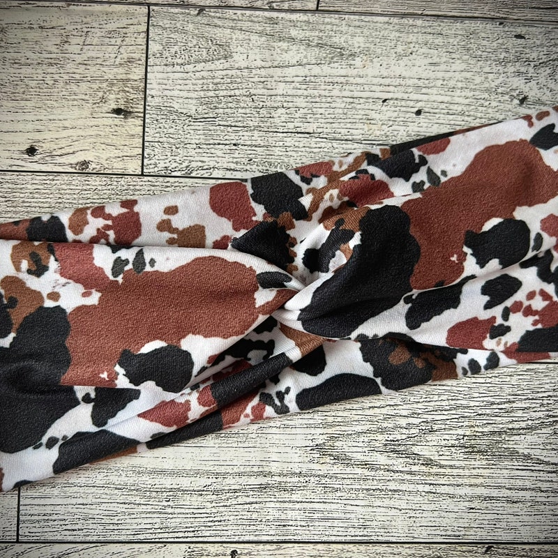 Cow Headband - Etsy