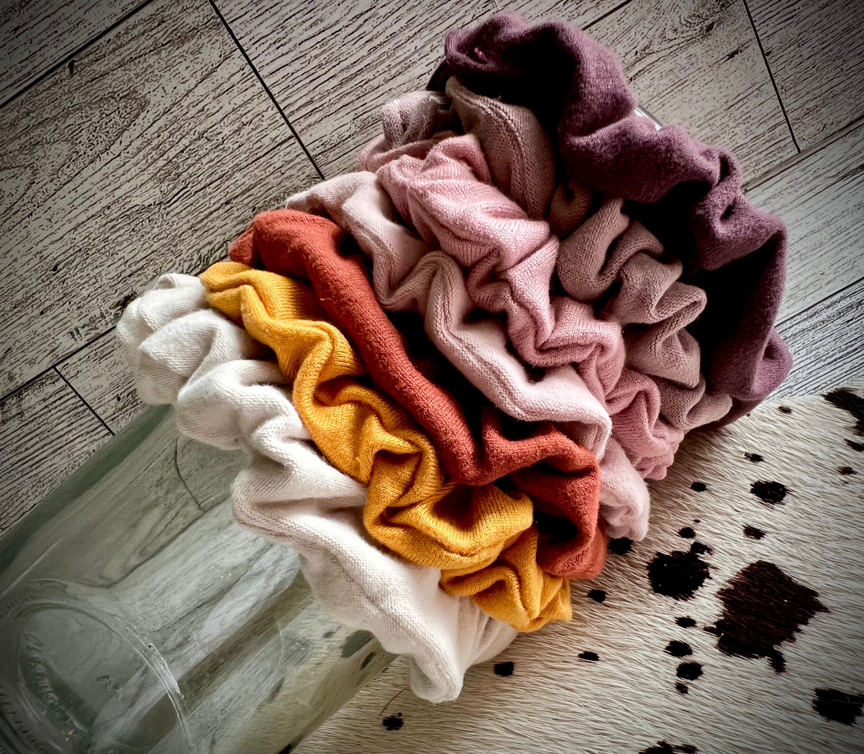 Neutral Toned Scrunchie Collection Neutral Scrunchie Bundle – MSS & Co main image 4