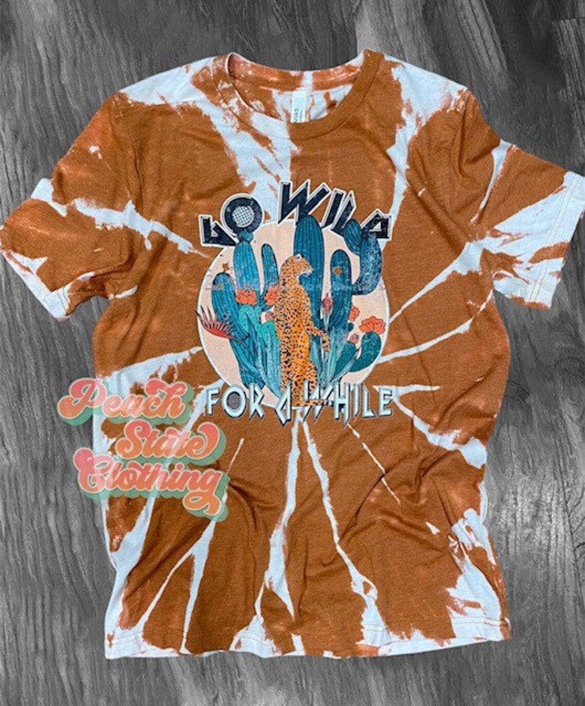 bleached tees wholesale