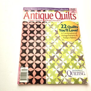 Antique Quilts Volume 1 Classic Favorites & Modern Remake Magazine Sewing Craft Home Vintage Quilting