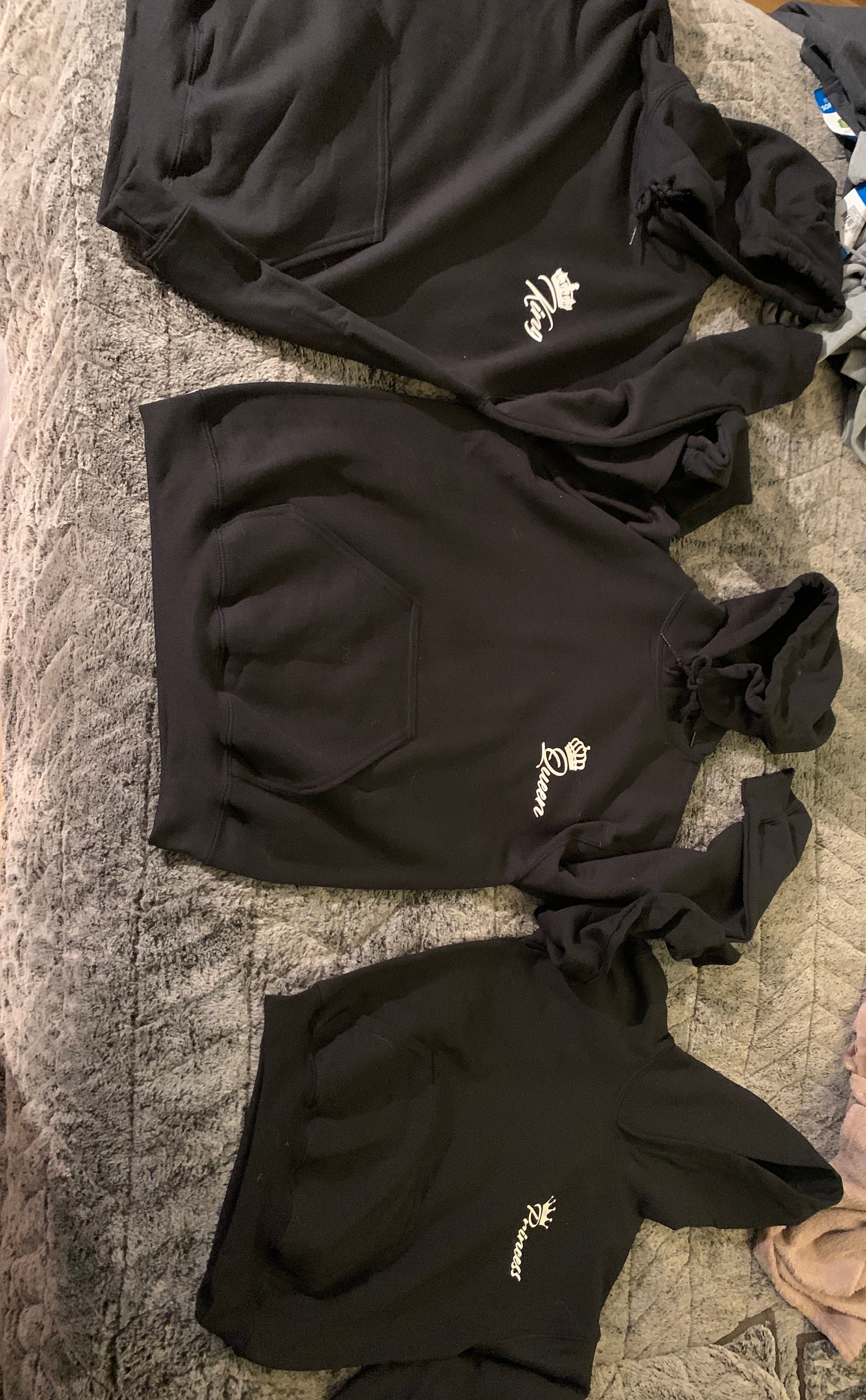 Hoodie king shop queen princess