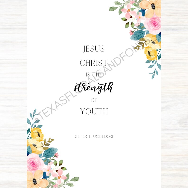 Dieter F Uchtdorf October 2022 General Conference Quote Bundle Jesus