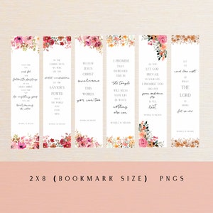 Russell M Nelson Quote Bookmarks: LDS General Conference (2x8 PNGs)