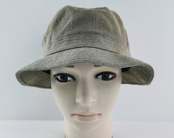 Sombrero Borsalino, gorra estilo pescador vintage Borsalino, fabricado en Japón