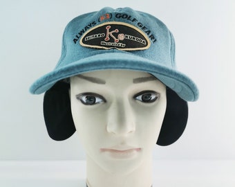 Gorra Seitaro Kuroda Vintage Seitaro Kuroda Golf Hecho en Japón Gorra de sombrero de invierno