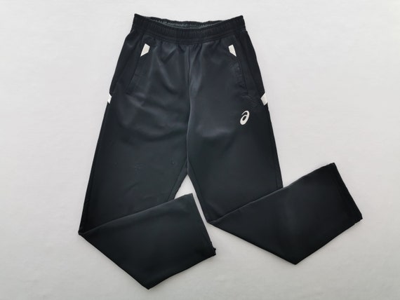 Asics Pants Vintage Asics Logo Track Pants Size M - Etsy