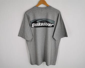 Chemise Quiksilver vintage des années 2000 T-shirt Quiksilver grand logo taille XL